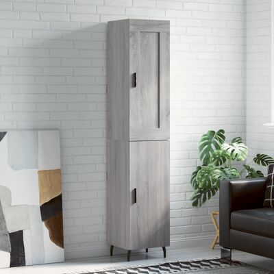vidaXL Sonoma Grau Highboard - Stauraumb Cabinet vidaXL Sonoma Grau Highboard - Stauraumb Cabinet