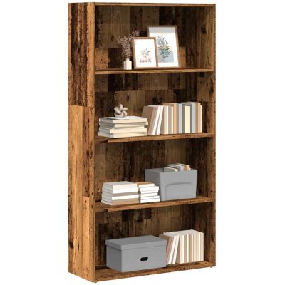 vidaXL Alte Holzregal - 80x30x152 cm - Ingenieurholz - Regal vidaXL Alte Holzregal - 80x30x152 cm - Ingenieurholz - Regal