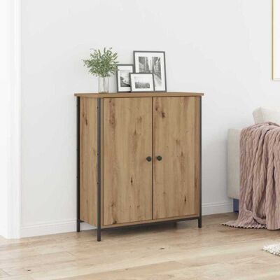 vidaXL Sideboard Artisan Eiche - Verstellbare Regale - Moderner Stauraum vidaXL Sideboard Artisan Eiche - Verstellbare Regale - Moderner Stauraum