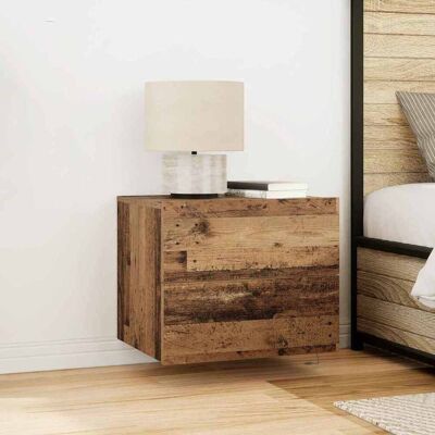 vidaXL Nachttisch Altes Holz Rustikal Braun - Nachttisch vidaXL Nachttisch Altes Holz Rustikal Braun - Nachttisch