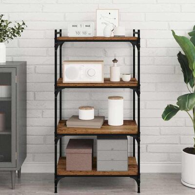 vidaXL Regalbrett 3 Ebenen 4 stk. 60 x 40 x 1,5 cm Holzwerkstoff Braun Braun vidaXL Regalbrett 3 Ebenen 4 stk. 60 x 40 x 1,5 cm Holzwerkstoff Braun Braun