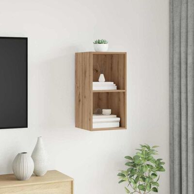vidaXL TV-Schrankset 37 x 37 x 72 cm Artisan-Eiche Holzwerkstoff Braun vidaXL TV-Schrankset 37 x 37 x 72 cm Artisan-Eiche Holzwerkstoff Braun