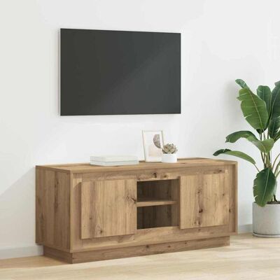 vidaXL TV-Schränk 102 x 35 x 45 cm Artisan-Eiche Holzwerkstoff Braun vidaXL TV-Schränk 102 x 35 x 45 cm Artisan-Eiche Holzwerkstoff Braun