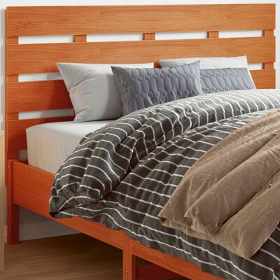 vidaXL Kopfteil Wachsbraun 150 cm Massivholz Kiefer Braun vidaXL Kopfteil Wachsbraun 150 cm Massivholz Kiefer Braun