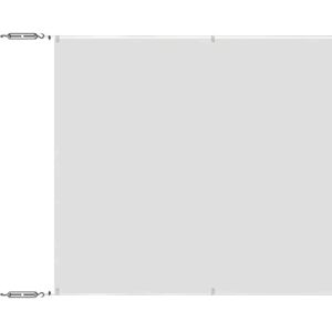 vidaXL Weiße Vertikalmarkise 60x800 cm Oxford Stoff - Vertikalmarkise vidaXL Weiße Vertikalmarkise 60x800 cm Oxford Stoff - Vertikalmarkise