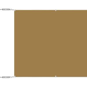 vidaXL Vertikalmarkise Beige 60x600 cm Oxford Stoff Sichtschutz vidaXL Vertikalmarkise Beige 60x600 cm Oxford Stoff Sichtschutz