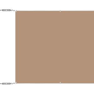 vidaXL Taupe Vertikaler Sonnenschutz - 60x1200 cm - Oxford Stoff - Sichtschutz vidaXL Taupe Vertikaler Sonnenschutz - 60x1200 cm - Oxford Stoff - Sichtschutz