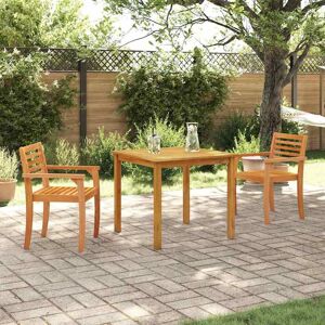 vidaXL Gartenset 3-tlg Rustik Akazienholz - Gartenset vidaXL Gartenset 3-tlg Rustik Akazienholz - Gartenset