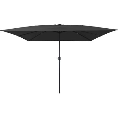 VIDAXL Gartenparasol Quadrat 295x245 cm Anthrazit - Gartenschirm VIDAXL Gartenparasol Quadrat 295x245 cm Anthrazit - Gartenschirm
