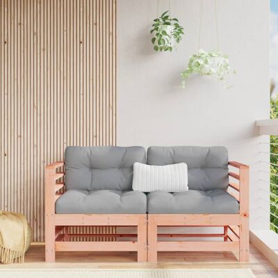 vidaXL Ecksofa - Langlebiges Douglasienholz, modular, für draußen vidaXL Ecksofa - Langlebiges Douglasienholz, modular, für draußen