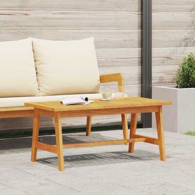 vidaXL Akazienholz Rechteckiger Kaffeetisch - Langlebig und Elegant vidaXL Akazienholz Rechteckiger Kaffeetisch - Langlebig und Elegant
