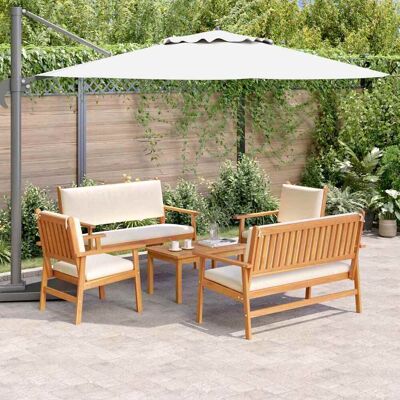 vidaXL Akazienholz Gartenmöbel-Set - Langlebig und Wetterfest vidaXL Akazienholz Gartenmöbel-Set - Langlebig und Wetterfest