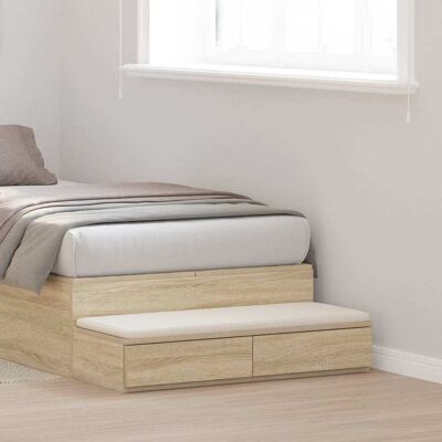 Vidaxl Sonoma Eiche 100x36,5x16,5 cm Nachttisch Vidaxl Sonoma Eiche 100x36,5x16,5 cm Nachttisch