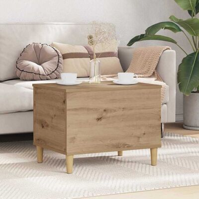 vidaXL Nachttisch Artisan-Eiche 60 x 44,5 x 45 cm Holzwerkstoff Braun vidaXL Nachttisch Artisan-Eiche 60 x 44,5 x 45 cm Holzwerkstoff Braun