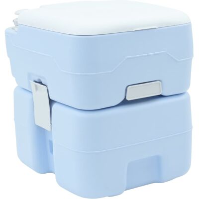 vidaXL Camping-Toilette Blau 41,5 x 36,5 x 42 cm Blau vidaXL Camping-Toilette Blau 41,5 x 36,5 x 42 cm Blau