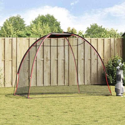 vidaXL Golf Trainingshilfe Schwarz 314 x 150 x 206 cm Polyester Schwarz vidaXL Golf Trainingshilfe Schwarz 314 x 150 x 206 cm Polyester Schwarz