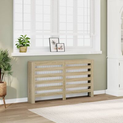 vidaXL Heizkörperverkleidung Sonoma-Eiche 149x20x82 cm Holzwerkstoff Braun vidaXL Heizkörperverkleidung Sonoma-Eiche 149x20x82 cm Holzwerkstoff Braun