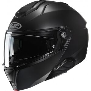 Klapphelm für Motorrad HJC i91 Solid semi matt schwarz Größe: M Klapphelm für Motorrad HJC i91 Solid semi matt schwarz Größe: M