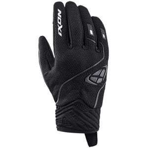 IXON Hurricane 2 Kinder Motorradhandschuhe schwarz-weiß Größe: 6 IXON Hurricane 2 Kinder Motorradhandschuhe schwarz-weiß Größe: 6