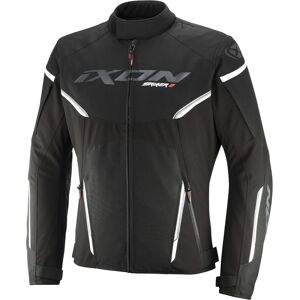 IXON Striker 2 Motorradjacke schwarz-weiß Größe: 4XL IXON Striker 2 Motorradjacke schwarz-weiß Größe: 4XL