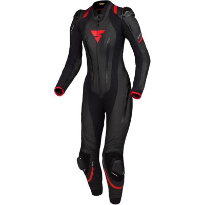 Damen-Einteiler Shima Miura RS schwarz-rot Größe: 38 Damen-Einteiler Shima Miura RS schwarz-rot Größe: 38