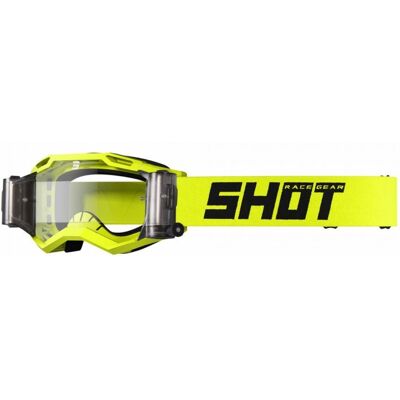 Motocrossbrille Shot Assault 2.0 Solid Roll-Off fluo gelb Motocrossbrille Shot Assault 2.0 Solid Roll-Off fluo gelb