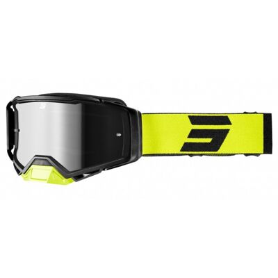 Motocross-Schutzbrille Shot Core schwarz-fluorgelb Motocross-Schutzbrille Shot Core schwarz-fluorgelb