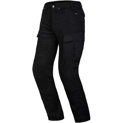 Ozone Shadow II Schwarze Motorradjeans Ausverkauf Größe: W40/L34 Ozone Shadow II Schwarze Motorradjeans Ausverkauf Größe: W40/L34