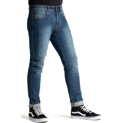 BROGER California blaue Motorradjeans Ausverkauf Größe: W28/L32 BROGER California blaue Motorradjeans Ausverkauf Größe: W28/L32