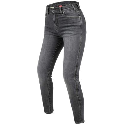 Damen Rebelhorn Classic III SK grau gewaschene Motorradjeans Ausverkauf Größe: W38/L32 Damen Rebelhorn Classic III SK grau gewaschene Motorradjeans Ausverkauf Größe: W38/L32