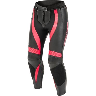 Women's Rebelhorn Rebel Schwarz-Fluo Pink Motorradhosen Größe: 44 Women's Rebelhorn Rebel Schwarz-Fluo Pink Motorradhosen Größe: 44