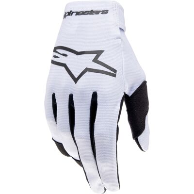 Alpinestars Radar Motocross-Handschuhe hellgrau-schwarz Größe: L Alpinestars Radar Motocross-Handschuhe hellgrau-schwarz Größe: L