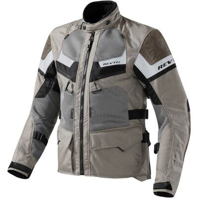 Revit Cayenne Pro Schwarz und Sand Braun Motorrad Jacke Ausverkauf Größe: S Revit Cayenne Pro Schwarz und Sand Braun Motorrad Jacke Ausverkauf Größe: S