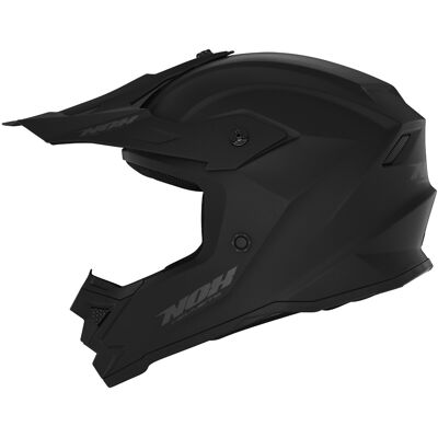 Kinder-Motocross-Helm NOX N761 MX mattschwarz Größe: S Kinder-Motocross-Helm NOX N761 MX mattschwarz Größe: S