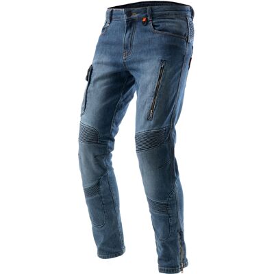 Motorradjeans Rebelhorn Vandal Mono blau gewaschen Größe: W38/L32 Motorradjeans Rebelhorn Vandal Mono blau gewaschen Größe: W38/L32