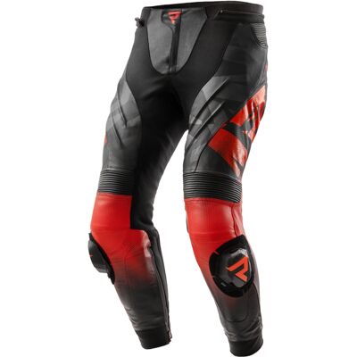 Rebelhorn - Inferno - schwarz-fluorot - Motorradlederhose Rebelhorn - Inferno - schwarz-fluorot - Motorradlederhose