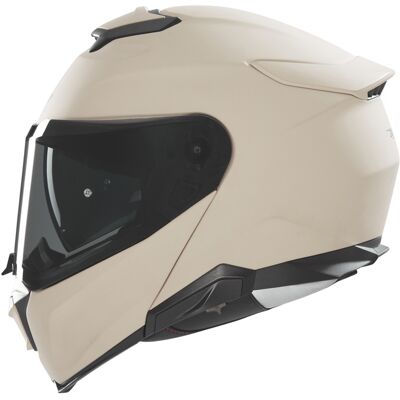 Klappbarer Motorradhelm NOX N967, matt sand Größe: L Klappbarer Motorradhelm NOX N967, matt sand Größe: L