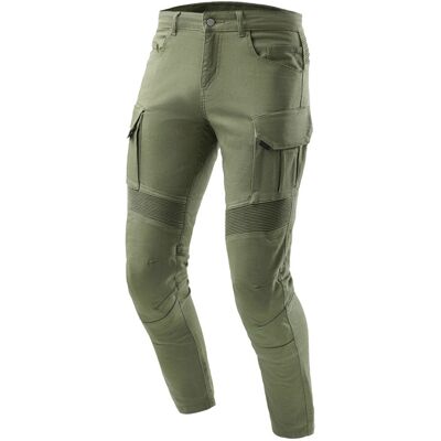 Ozone Ozon Faster TP Grüne Motorradjeans Größe: W38/L32 Ozone Ozon Faster TP Grüne Motorradjeans Größe: W38/L32