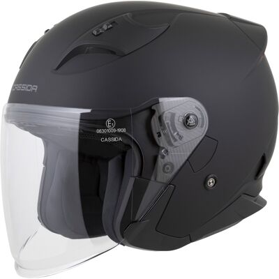 Motorradhelm Cassida Reflex 2.0 Solid Mattschwarz-Dunkelgrau Größe: S Motorradhelm Cassida Reflex 2.0 Solid Mattschwarz-Dunkelgrau Größe: S
