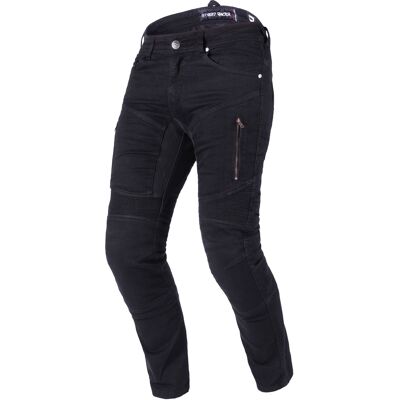 Street Racer Stretch II CE Motorradjeans Schwarz Größe: W40/L32 Street Racer Stretch II CE Motorradjeans Schwarz Größe: W40/L32