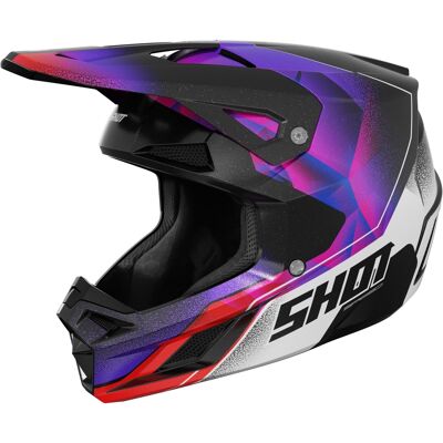 Motocross Helm Shot Speed Olymp Pearl Purple Größe: XS Motocross Helm Shot Speed Olymp Pearl Purple Größe: XS