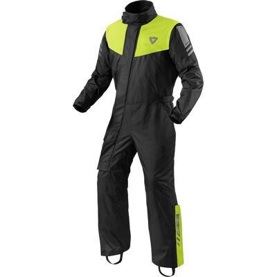 Revit Pacific 4 H2O schwarz-fluorgelber Regenanzug Größe: 2XL Revit Pacific 4 H2O schwarz-fluorgelber Regenanzug Größe: 2XL