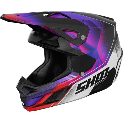 Shot Speed Olymp Kinder Motocross Helm Pearl Purple Größe: S Shot Speed Olymp Kinder Motocross Helm Pearl Purple Größe: S