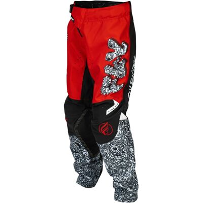 Kinder Motocrosshose FLY Racing - USA Kinetic Mutant rot-weiß-schwarz Größe: 24 Kinder Motocrosshose FLY Racing - USA Kinetic Mutant rot-weiß-schwarz Größe: 24