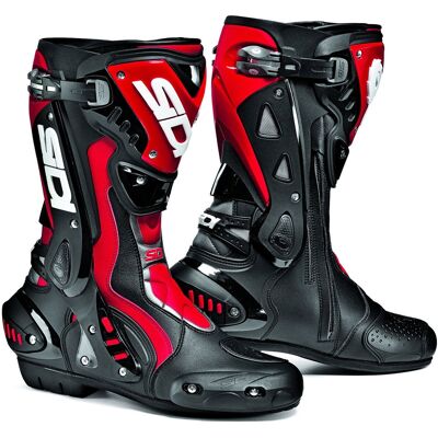 SIDI ST Motorradstiefel schwarz-rot Größe: 44 SIDI ST Motorradstiefel schwarz-rot Größe: 44