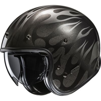 Jet-Motorradhelm HJC V31 Firo MC5 schwarz-grau Größe: 2XL Jet-Motorradhelm HJC V31 Firo MC5 schwarz-grau Größe: 2XL