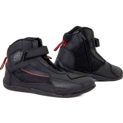 Ozone City Motorradstiefel schwarz Größe: 45 Ozone City Motorradstiefel schwarz Größe: 45