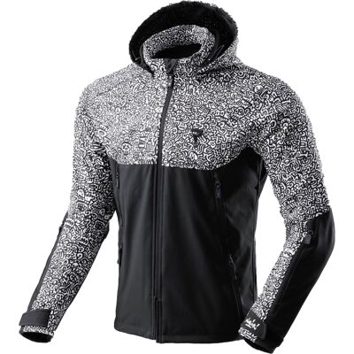 Rebelhorn - Slash Noriaki Softshell - Schwarz-Weiß - Jacke Rebelhorn - Slash Noriaki Softshell - Schwarz-Weiß - Jacke
