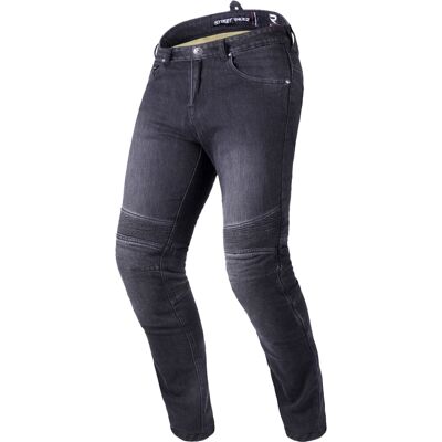 Gekürzte Motorradjeans Street Racer Spike II CE Schwarz Größe: W38/L30 Gekürzte Motorradjeans Street Racer Spike II CE Schwarz Größe: W38/L30