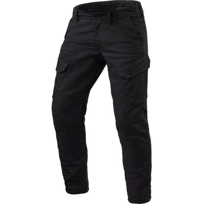 Revit Cargo 2 TF Schwarze Motorradjeans Größe: W36/L34 Revit Cargo 2 TF Schwarze Motorradjeans Größe: W36/L34